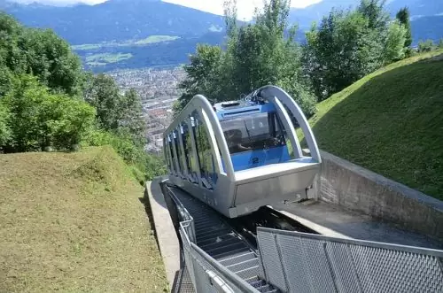 funicular innsbruck Teleférico em Innsbruck