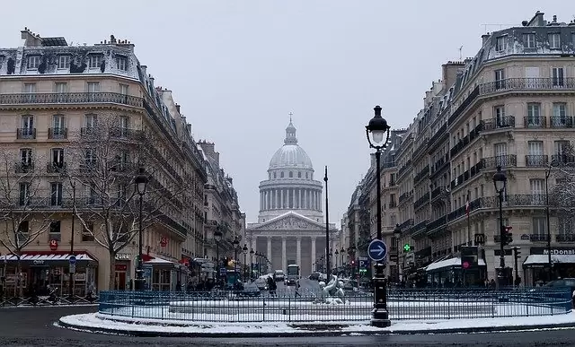 Paris no inverno Paris no inverno
