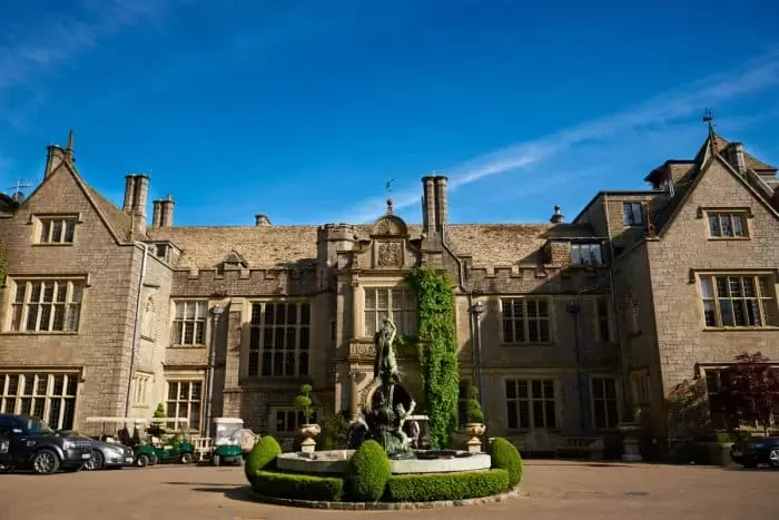 Frente do Bovey Castle Castelos na Europa: Frente do Bovey Castle