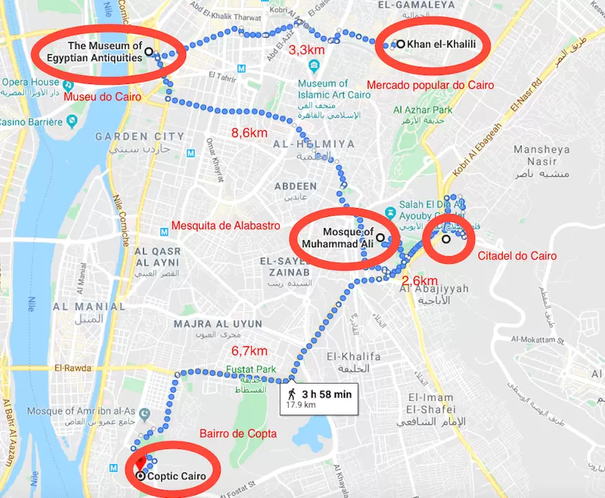 Principais atrações do Cairo