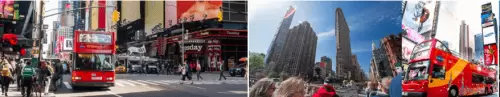 Ônibus de 2 andares em Nova York