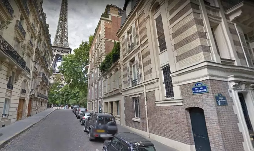 Rue de I´Université em Paris Rue de I´Université