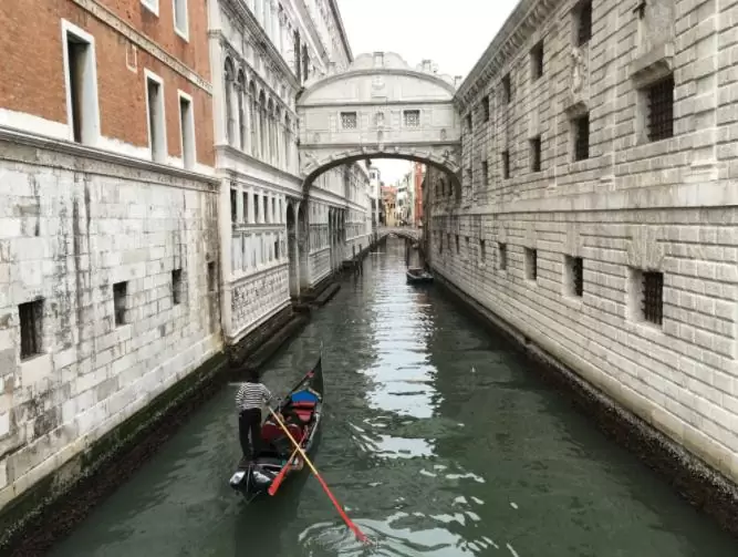 Ponte dos Suspiros em Veneza
