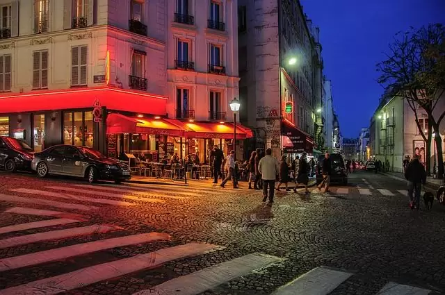 Montmartre de noite