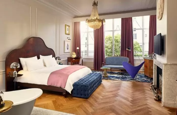 hotel de luxo em amsterdam Suíte do hotel Pulitzer Amsterdam