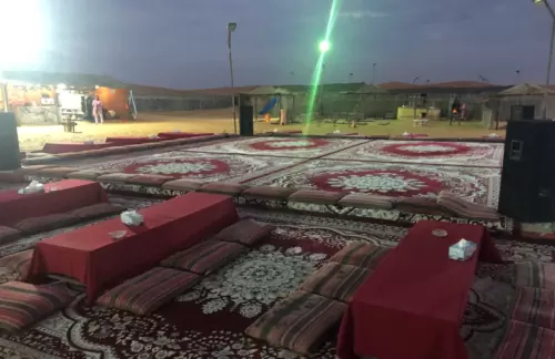 como é um acampamento beduíno